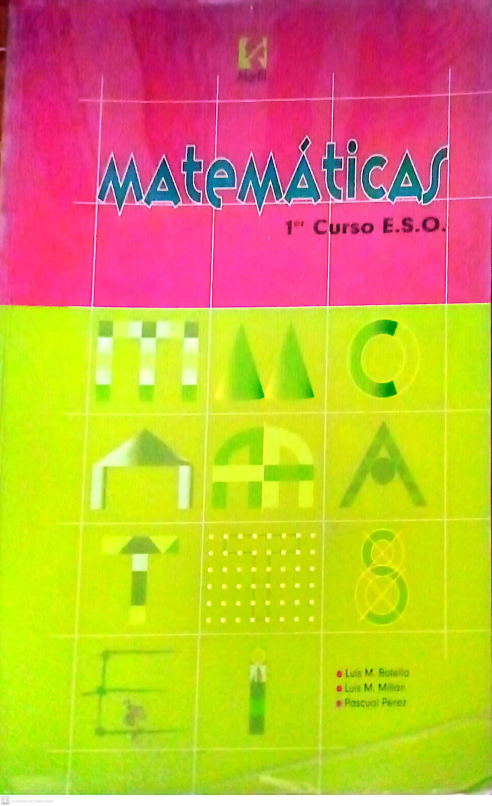 MATEMATICAS 1 CURSO E.S.O.