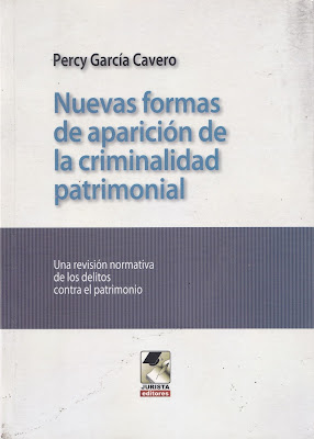 NUEVAS FORMAS DE APARICION DE LA CRIMINALIDAD PATRIMONIAL