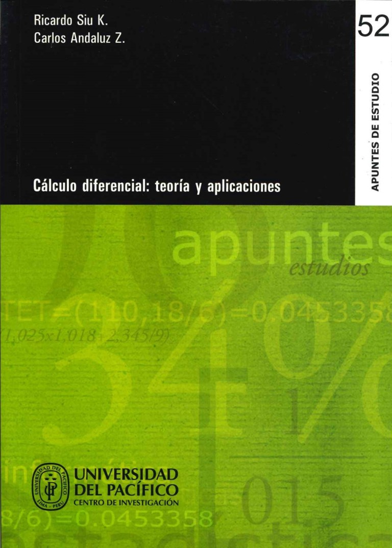 CALCULO DIFERENCIAL: TEORIA Y APLICACIONES
