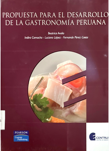 PROPUESTA PARA EL DESARROLLO DE LA GASTRONOMIA