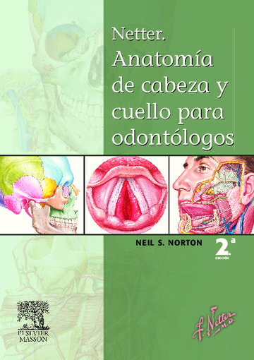 NETTER. ANATOMIA DE CABEZA Y CUELLO PARA ODONTOLOGOS