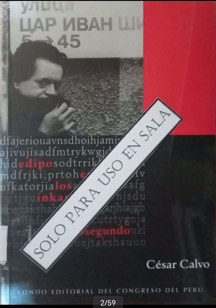 EDIPO ENTRE LOS INKAS. LIBRO SEGUNDO