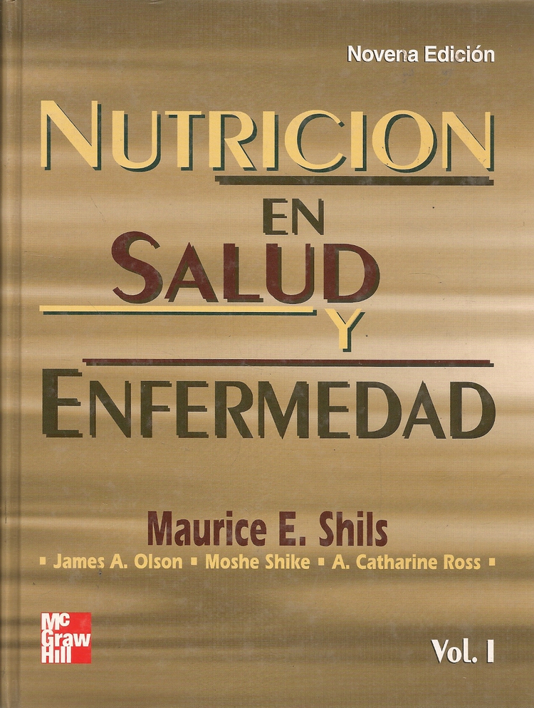 NUTRICION EN SALUD Y ENFERMEDAD (VOL.I)