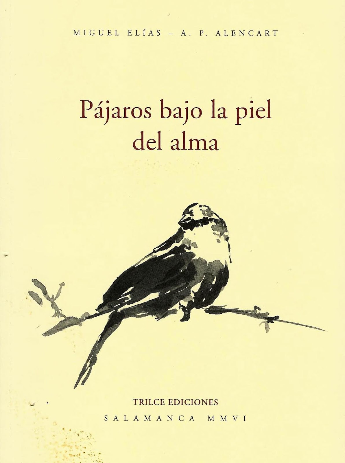 PAJAROS BAJO LA PIEL DEL ALMA