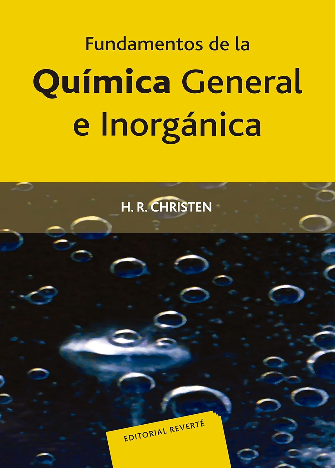 FUNDAMENTOS DE LA QUIMICA GENERAL E INORGANICA