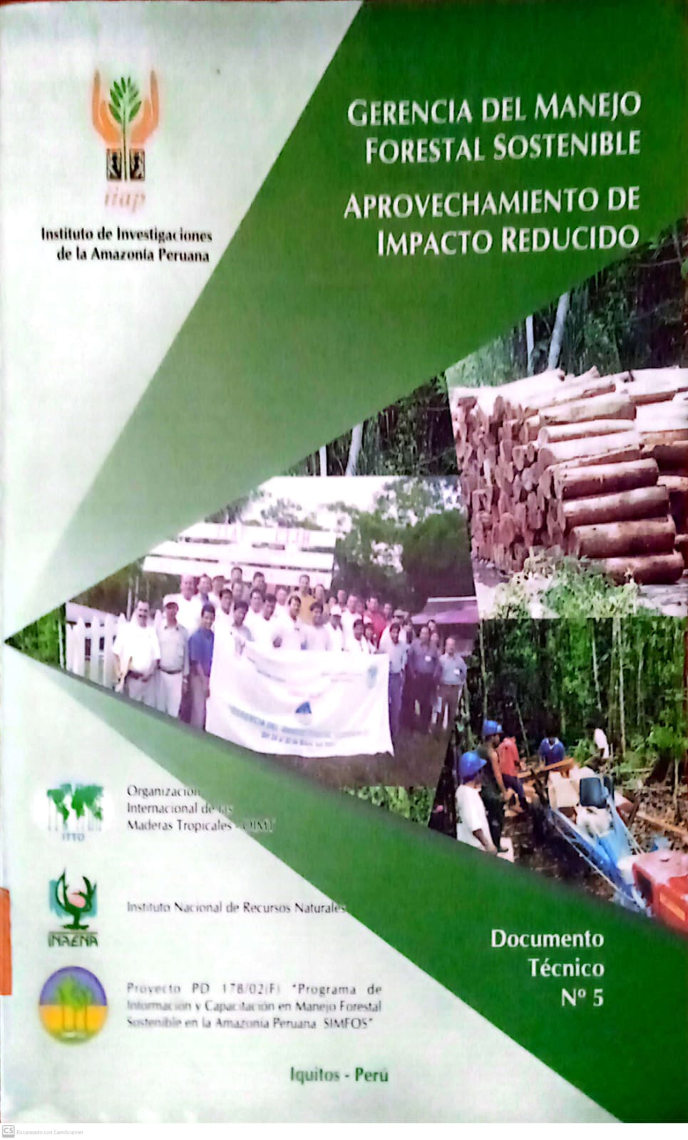 GERENCIA DE MANEJO FORESTAL SOSTENIBLE, APROVECHAMIENTO DE IMPACTO REDUCIDO