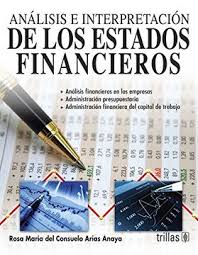 ANALISIS E INTERPRETACION DE LOS ESTADOS FINANCIEROS