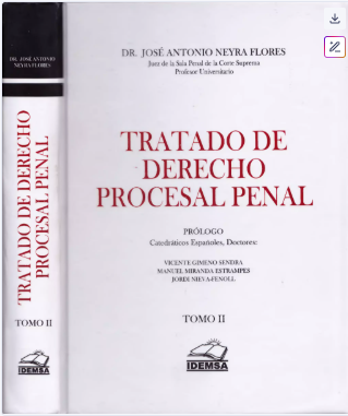 TRATADO DE DERECHO PROCESAL PENAL. TOMO II