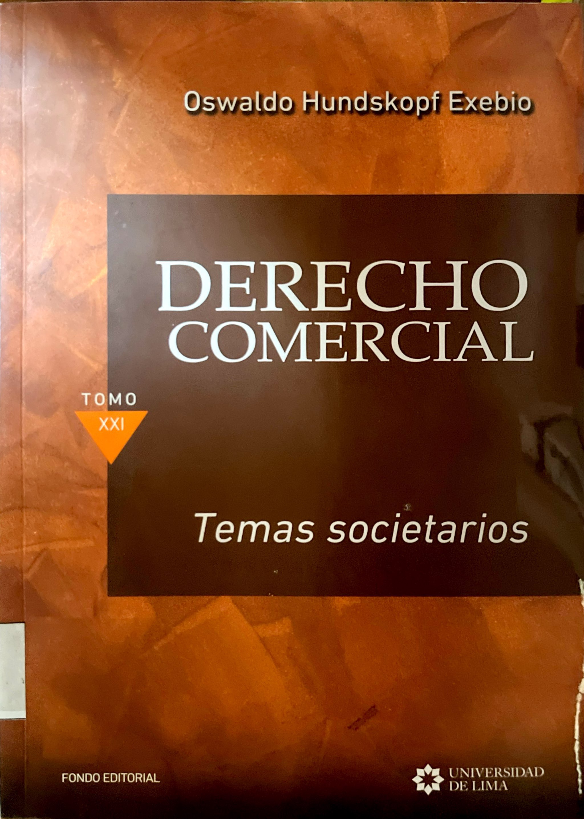 DERECHO COMERCIAL TEMAS SOCIETARIOS