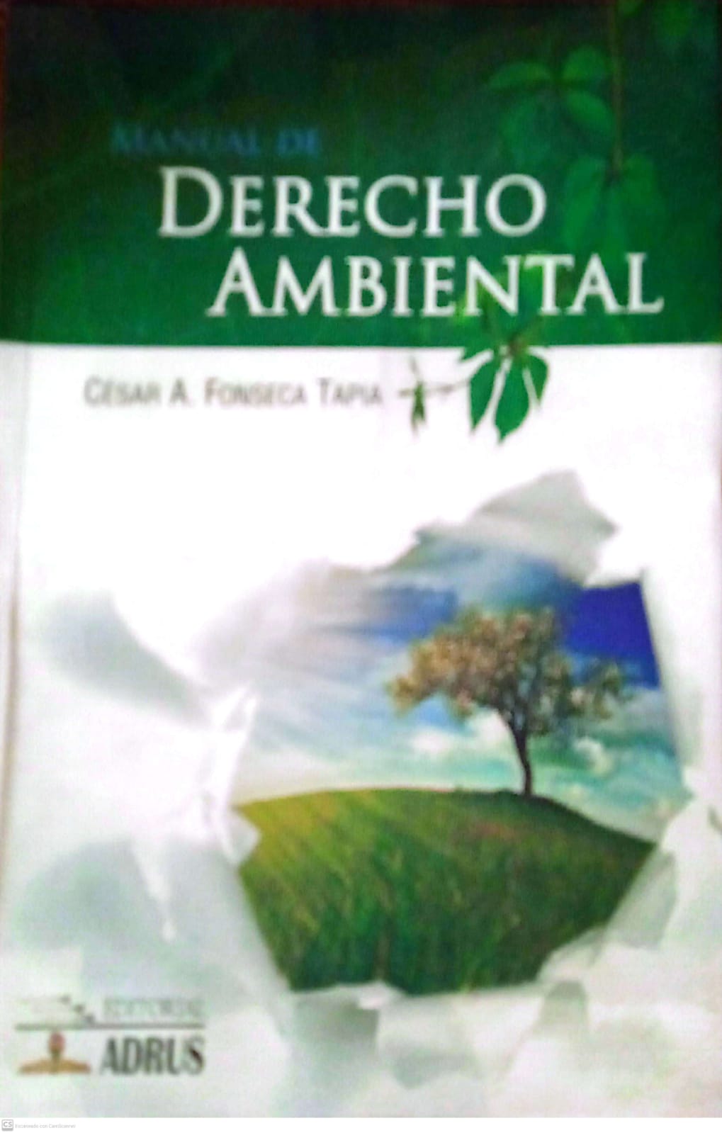 MANUAL DE DERECHO AMBIENTAL