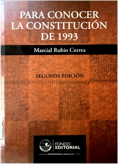PARA CONOCER LA CONSTITUCION DE 1993