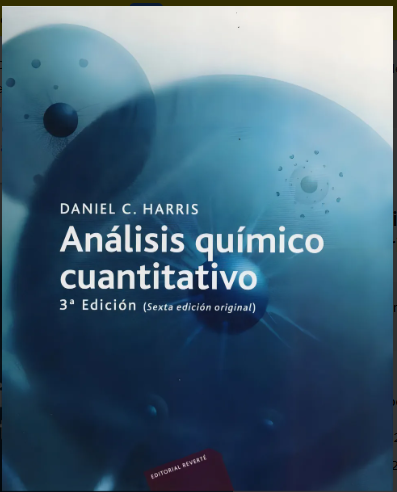 ANALISIS QUIMICO CUANTITATIVO